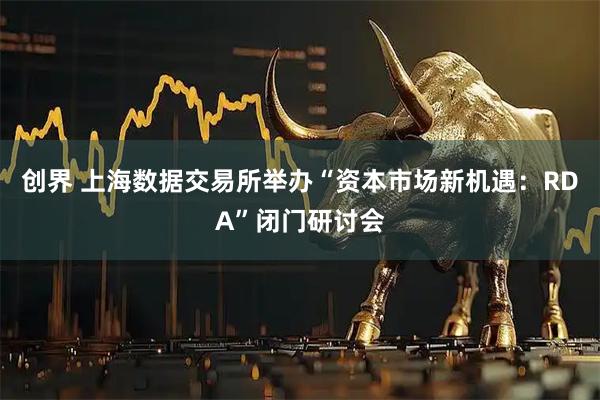 创界 上海数据交易所举办“资本市场新机遇：RDA”闭门研讨会